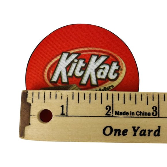Car Coasters Kit Kat Chocolate Candy Bar Snack Junk Food Set of 2 Neoprene - Picture 6 of 9